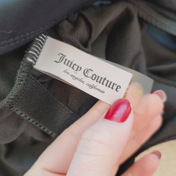 Juicy Couture Black One Piece Swimsuit Women's Size Small - Picture 4 of 12